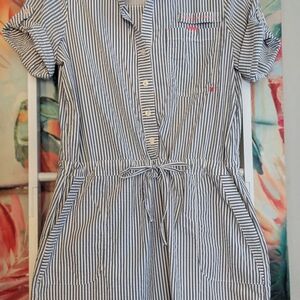 Vineyard Vines Blue and White Striped Coverup